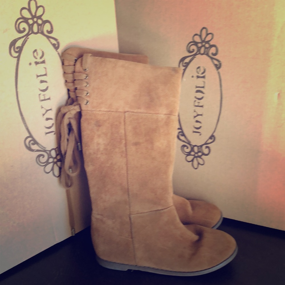 Joyfolie Chantal boot in chestnut size 10